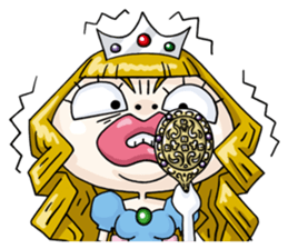 Wake up in the prince's kiss sticker #13456523