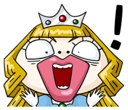 Wake up in the prince's kiss sticker #13456524