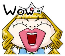 Wake up in the prince's kiss sticker #13456534