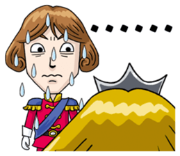 Wake up in the prince's kiss sticker #13456535