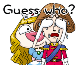 Wake up in the prince's kiss sticker #13456536