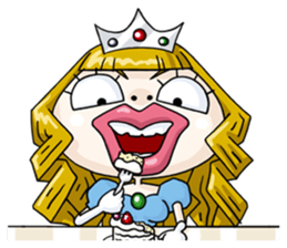 Wake up in the prince's kiss sticker #13456538