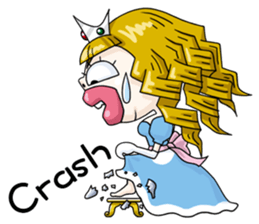 Wake up in the prince's kiss sticker #13456540