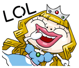 Wake up in the prince's kiss sticker #13456541