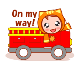 Firefighter Baby Animated! sticker #13457062