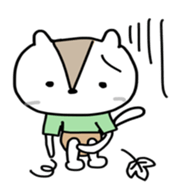 I am acorn squirrel sticker #13457159