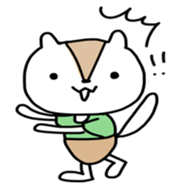 I am acorn squirrel sticker #13457168