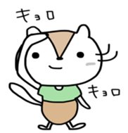 I am acorn squirrel sticker #13457172