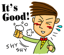 Mr. Shy-Part 2 sticker #13457224