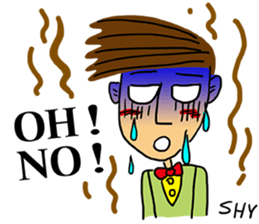 Mr. Shy-Part 2 sticker #13457232