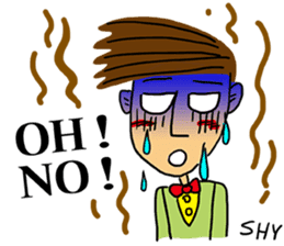 Mr. Shy-Part 2 sticker #13457232