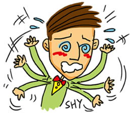 Mr. Shy-Part 2 sticker #13457233