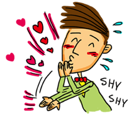 Mr. Shy-Part 2 sticker #13457234