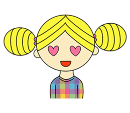 Sunshine Sunshine girl sticker #13457553