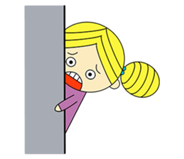 Sunshine Sunshine girl sticker #13457554