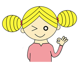 Sunshine Sunshine girl sticker #13457556