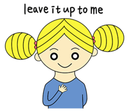 Sunshine Sunshine girl sticker #13457558