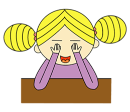 Sunshine Sunshine girl sticker #13457565