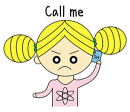 Sunshine Sunshine girl sticker #13457567