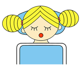 Sunshine Sunshine girl sticker #13457578