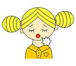 Sunshine Sunshine girl sticker #13457584