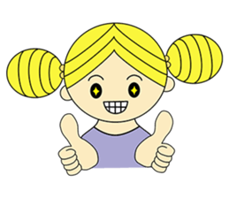 Sunshine Sunshine girl sticker #13457589