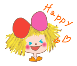 Cute Ribbon-chan is here! (in English) sticker #13457656