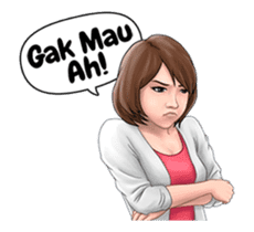 Cute Girl Gwen (Animated) sticker #13457761