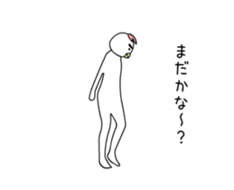 Sticker of movement of the bird man sticker #13458263