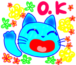 Blue meu meu 2 sticker #13458278