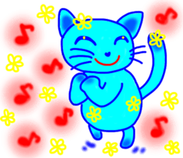 Blue meu meu 2 sticker #13458290