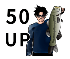 Bass Fishing Animation Sticker sticker #13458334