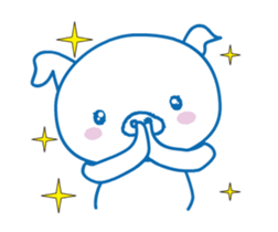 I'm TonTon,moving cheerfully. sticker #13458470