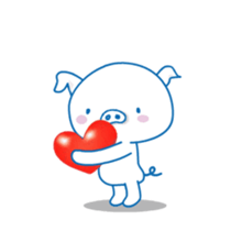 I'm TonTon,moving cheerfully. sticker #13458475