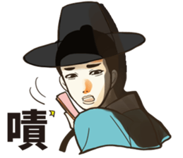 Funny korea drama character sticker (2) sticker #13458662