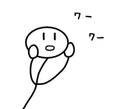 Stick man 3 sticker #13458937