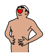 swim!!Move !! Swimmer sticker #13459055