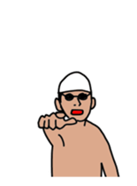 swim!!Move !! Swimmer sticker #13459067