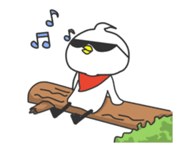 The Notorious Whitebird Animated2 sticker #13459151