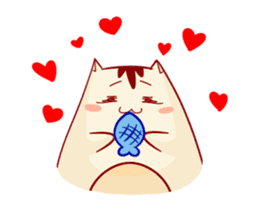 Tamako The Cat (Animated) sticker #13460023