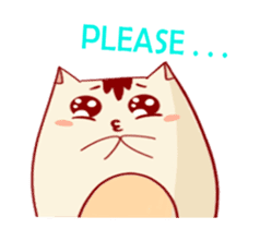 Tamako The Cat (Animated) sticker #13460038