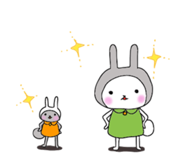 Friends of the rabbit sticker #13460071