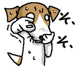 Jack dog 7 (The blue volume) sticker #13460096