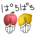 Lemon and apple