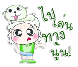 Mr. Takura.^^ love dog. sticker #13460655