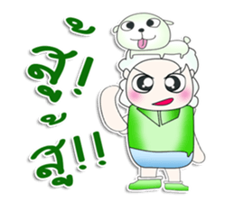 Mr. Takura.^^ love dog. sticker #13460664