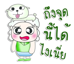 Mr. Takura.^^ love dog. sticker #13460683