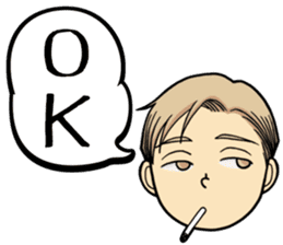 Twittering birds never fly. sticker #13460737