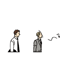 Twittering birds never fly. sticker #13460762