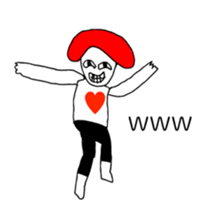 HEART FOOL 2 sticker #13460802